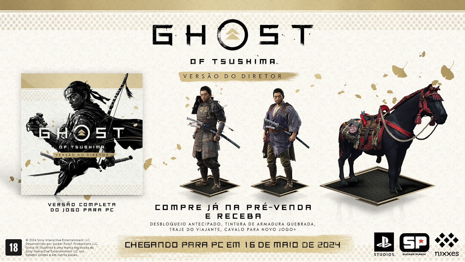 Ghost of Tsushima Edição de Colecionador