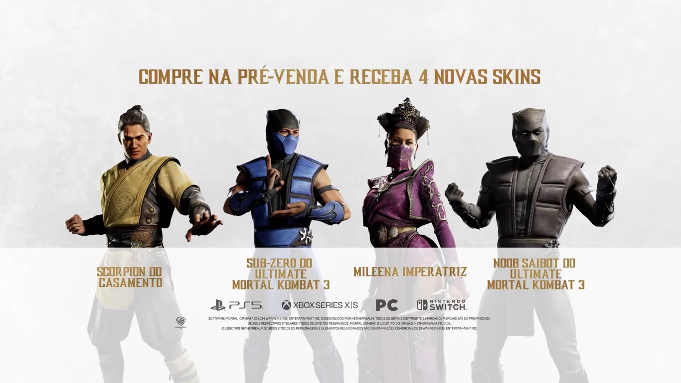 Mortal Kombat 1 Pré venda