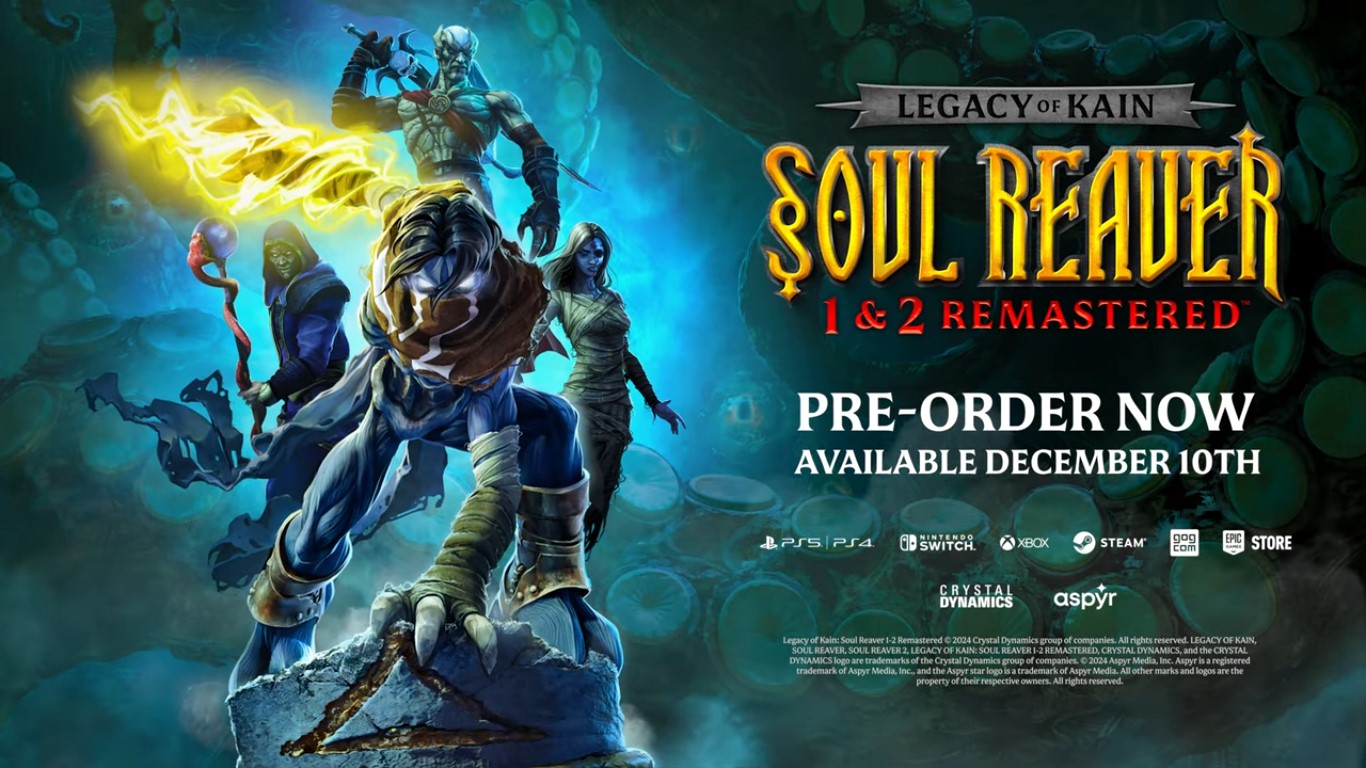 Legacy of Kain: Soul Reaver 1 e 2 Remastered!